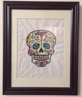 Sugar Skull Framed